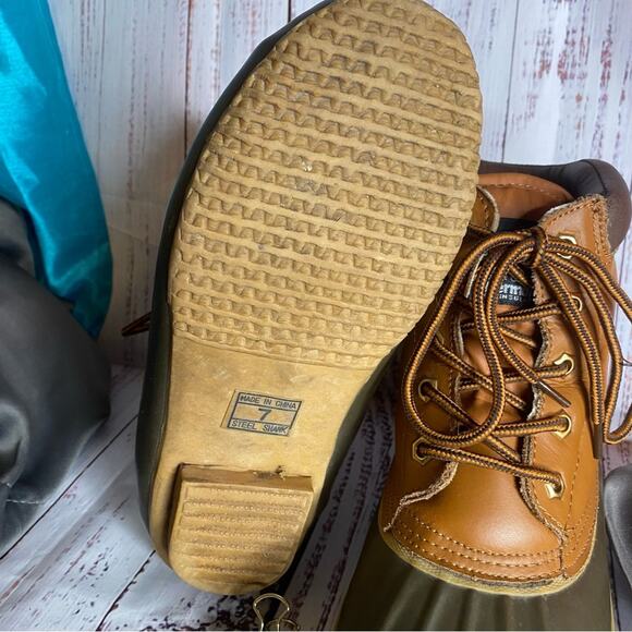 Polo Edge Brown Thermolite Duck Boots - Picture 8 of 11